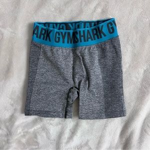 GYMSHARK Flex Shorts – Charcoal Marl/Dusky Teal